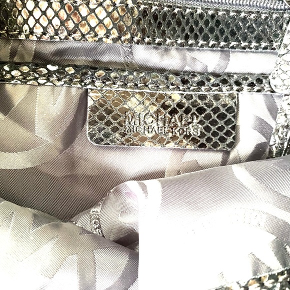 MICHAEL Michael Kors Faux Python Tote Bag - Picture 7 of 17